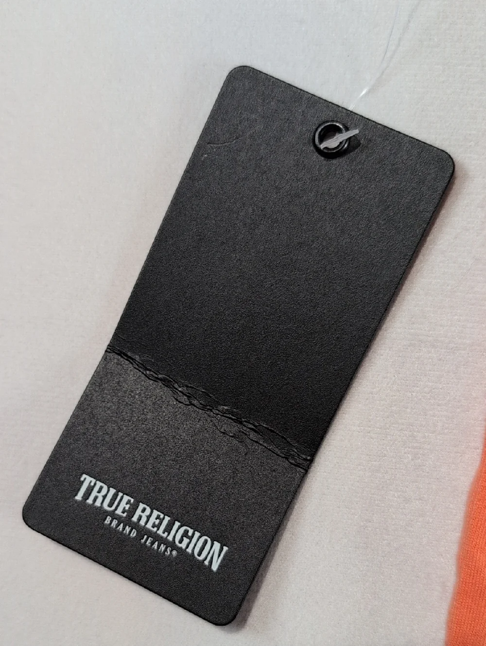 True Religion Gradient TR Tee in Papaya Orange Size Medium *Please Read